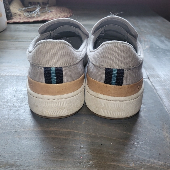 Tom's Travel Lite Grey Slip-On Sneaker Sz. 7 - Picture 4 of 10